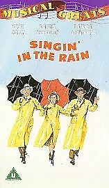 SINGIN' IN THE RAIN MGM Musical Greats UK PAL VHS Video Tape 2000 Gene Kelly  • £12.99