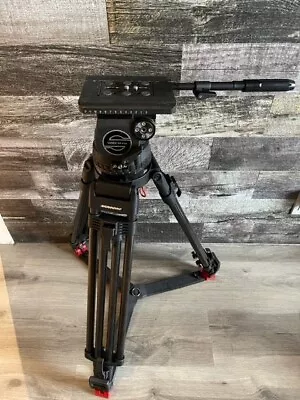 Sachtler System 60 Plus EFP  Oconnor Carbon Fiber Tripod • $8500