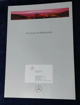 Mercedes-Benz C-Class Brochure W 202 2.1995 C 180 200 220 280 C 250D • $6.37