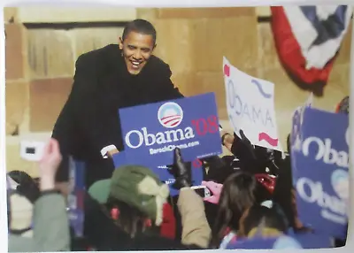 $9.99 • Buy Barack Obama 2008 Campaign Contribution Thank You Postcard
