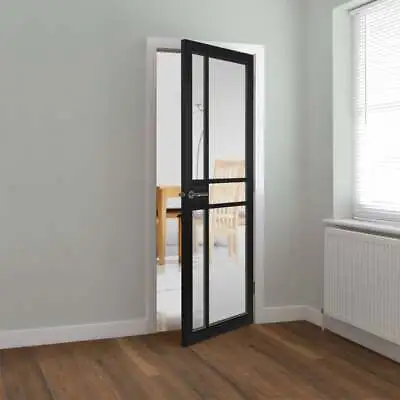 JBKIND Internal Black Fully Finished City 1P 5L Clear Glass Door-COLLECTION ONLY • £153.99