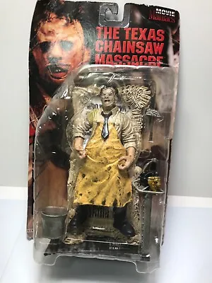 Todd McFarlane Texas Chainsaw Massacre LEATHERFACE Figure - Movie Maniacs  1998 • $39.99