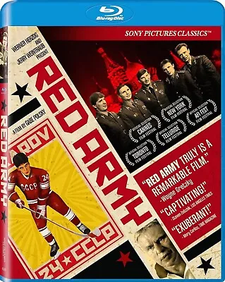 Red Army - Vladislav Tretiak Scotty Bowman Hockey - Slava Fetisov - New BluRAY • $9.56