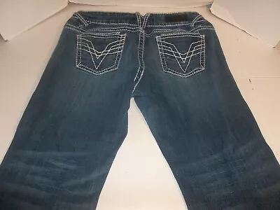 Womens Size 16 Vigoss FIT Bootcut Denim Blue Jeans • $19.99