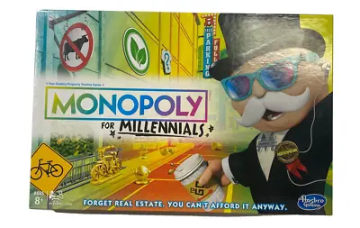 Monopoly For Millenials Board Game 100% Complete • $12.46