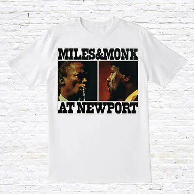 Miles Davis & Thelonious Monk (At Newport) T-Shirt  • £19