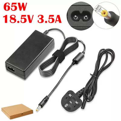 £9.99 • Buy For HP 550 620 625 65W Laptop Charger AC Adapter Power Supply UK Mains Plug Cord