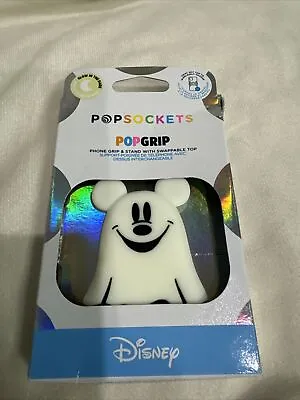 Popsockets Popgrip DISNEY Popout Glow In The Dark Mickey Mouse Ghost Phone Grip • $17.95