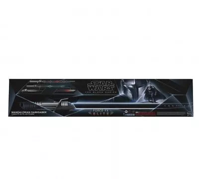 Star Wars The Black Series Mandalorian Darksaber Force FX Elite Lightsaber • $479.95