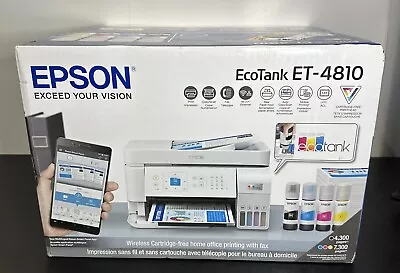 Epson EcoTank ET-4810 Printer Supertank All-In-One Factory Sealed • $248.95