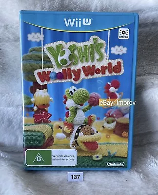 Yoshi's Woolly World (Wii U AUS PAL) Great Condition! Tested & Working- • $36.99