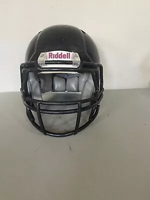 Riddell Revo Speed Football Helmet Black Facemask Youth Medium 2018yr. #216 • $40