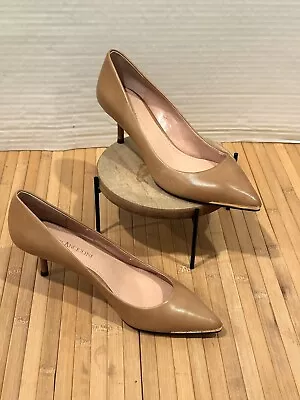 ENZO ANGIOLINI LEATHER PUMPS Mineral Beige Women’s Size 6 M • $5