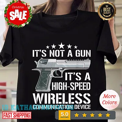 Its Not A Gun Meme Funny Its Not A Gun 2nd Amendment Saying Gun Lovers T-Shirt. • $11.92