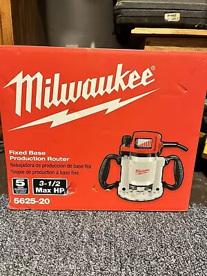 Milwaukee 5625-20 Fixed Base Production Router - Gray • $125