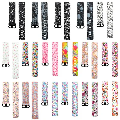 $6.56 • Buy For Fitbit Charge 3 4 Sport Soft Silicone Wrist Band Bracelet Watch Strap S/L