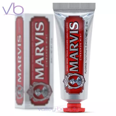 MARVIS Cinnamon Mint | Italian Luxury Creamy Toothpaste With Spicy Aromas  • $9