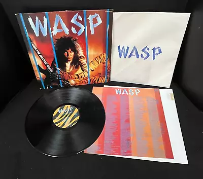 W.a.s.p. Inside The Electric Circus Black Vinyl Lp S33-1004 W/ 7  45 Rpm Poster  • $159.99