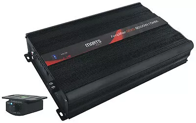 Marts Digital MXD 8000 1 OHM 8000w RMS Mono Car Amplifier Class D Amp+Bass Knob • $434.90