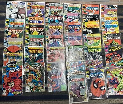 Web Of Spider-man Marvel Comics Lot #1-69 Annuals 1 & 2 (39) Book Lot #1 Is NM • $75