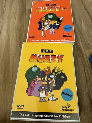 BBC Muzzy Level 2 German Dvd/ Cd Book Set Learn Language Course For Children • £20