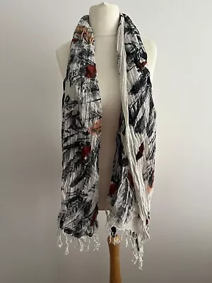 Large H&M Quality Scarf_Shawl With Tassel Trim • £6.99