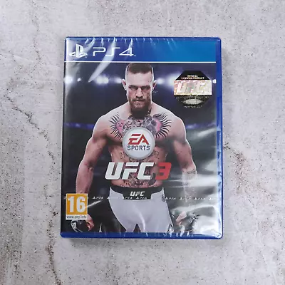 UFC 3 PS4 Playstation 4 EA Sports Conor McGregor Sealed • £15.95