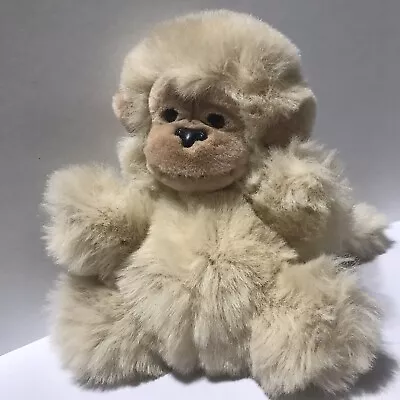 Vintage Russ Berrie Mungo Monkey Hand Puppet Plush Stuffed Animal 1821 Beige 10  • $24.99