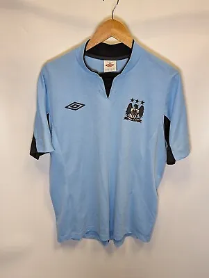 Manchester City Football Shirt Training Jersey 2012 2013 Size Large  • £19.99