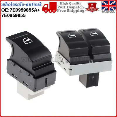 Electric Window Switch Front Left & Right Kit Replace For VW Transporter T5 T6 • £11.99