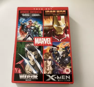 Marvel Anime - Avengers Confidential - Ironman / Wolverine / X-Men (Box Set) DVD • £9.41
