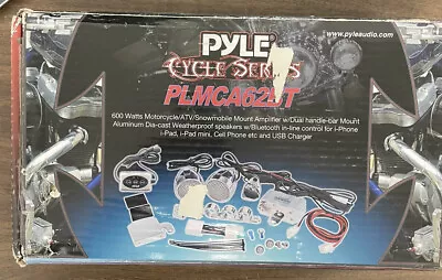 New PLMCA62BT 600W 2.25  Bluetooth Motorcycle Speakers Kit + AMP IPod/MP3 Player • $89.99