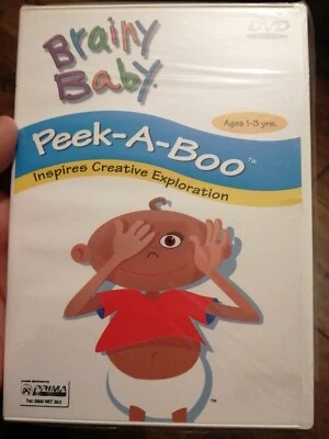 £3.99 • Buy BRAINY BABY PEEK-A-BOO DVD AGES 1-3 PRESCHOOL TEACHING (New Sealed DVD) 