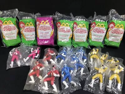 22 PC Lot POWER RANGERS RESCUE LOT Power Ranger & Action Case 2000 McDonalds Toy • $45.99