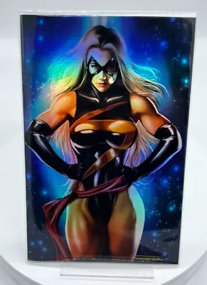 Faros Lounge Ms Marvel FERNANDO ROCHA VIRGIN FOIL LIMITED 20 Melinda's Comic • £241.28