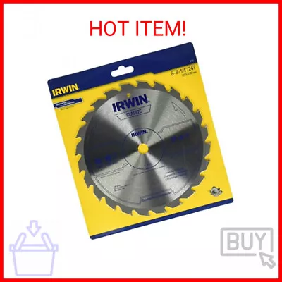 IRWIN Tools Classic Series Carbide Table / Miter Circular Saw Blade 8 1/4-inch • $23.20