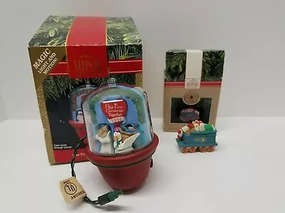 Vintage Hallmark Ornaments - - 1991 Gift Car Magic Motion • $14.99