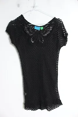 Koopoi Womens Lace Dress - Black - Size S M (90C) • £8.99