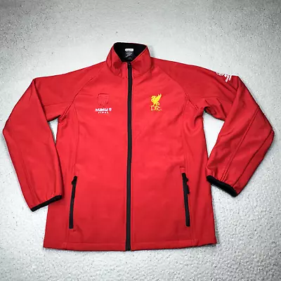 Liverpool FC Jacket Mens Small Red UEFA Champions League 2019 Madrid Soccer Reds • $38