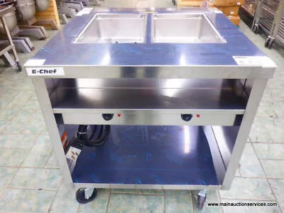 Delfield EHEI36C 36  Stainless Steel Electric 2 Well Steam Table • $1850