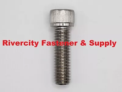 7/16-14 X 1-1/2 Socket Allen Head Cap Screws Stainless 7/16x14 X 1.5 Bolts • $9.88