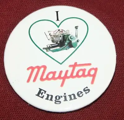 I Love Maytag Engines Button Hit & Miss • $8.13