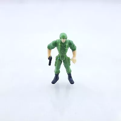 Vintage 1998 Matchbox Mission Bravo Army Man Green Pistol Gun Mini Figure • $9.99