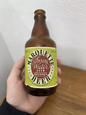 Marquette Beer Label Bottle Dahlke Brewery Westfield Wisconsin Wi   • $85