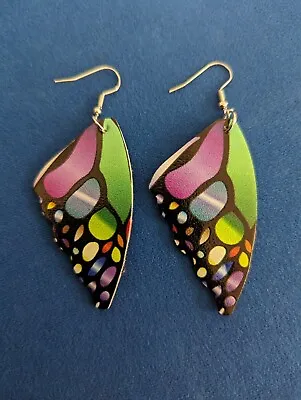 Butterfly Wing Dangle Earrings Fashion Jewellery • $3.49