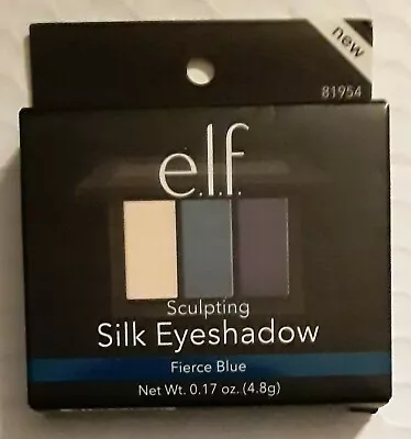 E.L.F. Sculpting Silk Eyeshadow Fierce Blue #81954 • $3.15