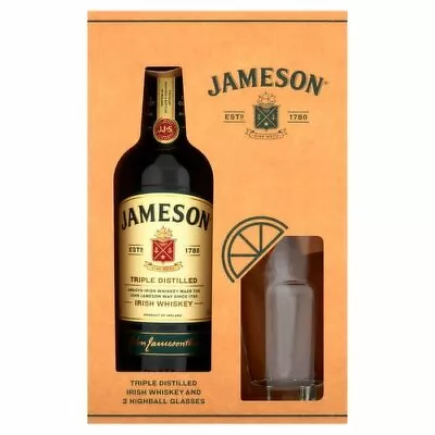 Jameson Irish Whisky Gift Pack 700ml • $66.55