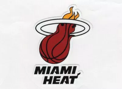 Miami Heat Free Tracking Decal Window Helmet Hard Hat Laptop Up To 14  • $2.99