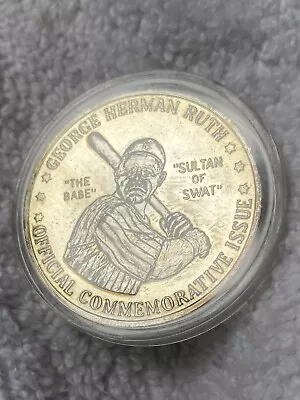 Babe Ruth National Historic Mint Double Eagle Commemorative Coin Sultan Of Swat • $19.99