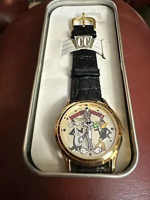 Vintage Armitron Looney Tunes Collectible Watch With Bugs Sylvester And Daffy  • $89.99